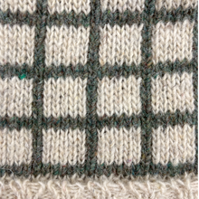 Load image into Gallery viewer, close up detail of recycled wool beanie
